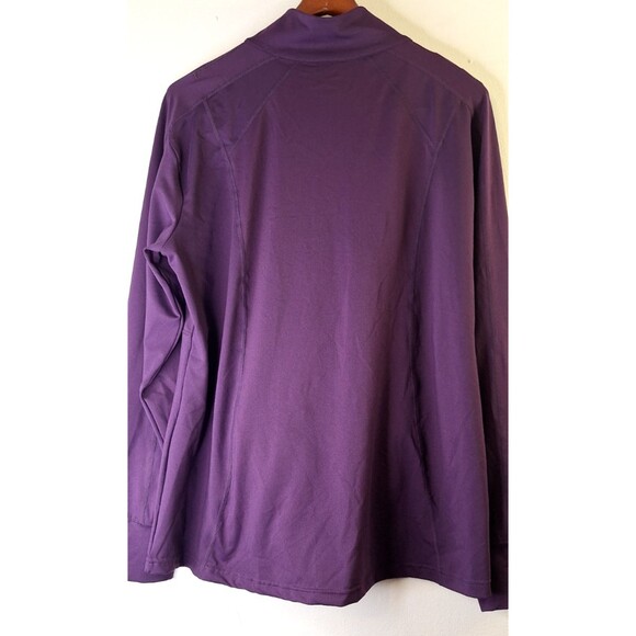 WESTBOUND Purple Full Zip Track Jacket Women's Sz XL Active Wear Casual Workout - Picture 2 of 8